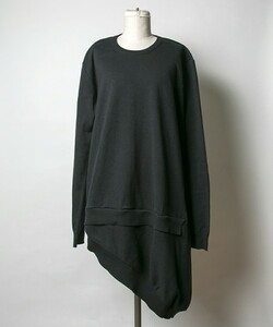 ANREALAGE アンリアレイジ SHADOW ASYMMETRY KNIT ニット サイズ46 アシンメトリー