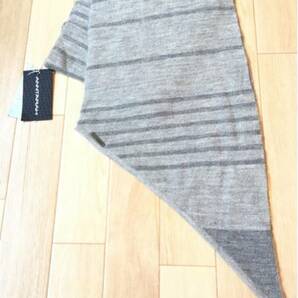 8.5@ 新品【ANNTARAH】SAMANTA SCARF SIZE:UNI GREY 日本未上陸!! ベビーアルパカ100%