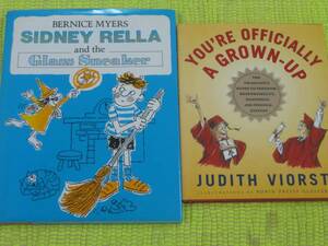 US picture book YOU*RE OFFICIALLY A GROWN-UP&SIDNEY RELLA 2 pcs.!