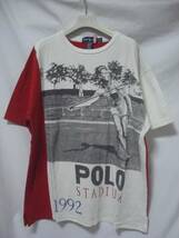 1992 POLO RALPH LAUREN ラルフローレン STADIUM 槍投げ Tシャツ_画像1