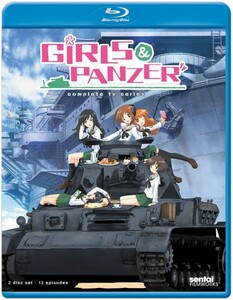 【送料込】ガールズ&パンツァー TVシリーズ 全12話 (北米版 ブルーレイ) Girls Und Panzer TV Series blu-ray BD