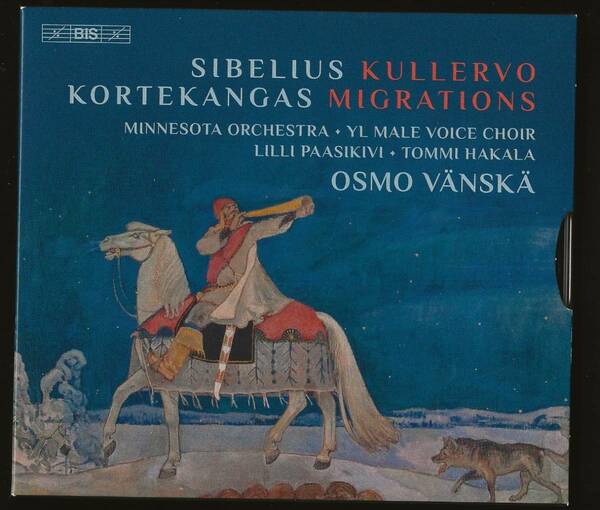 シベリウス:クレルヴォ Op.7/コルテカンガス:「移住者たち」 オスモ・ヴァンスカ指揮ミネソタ響　　SACD 2枚組