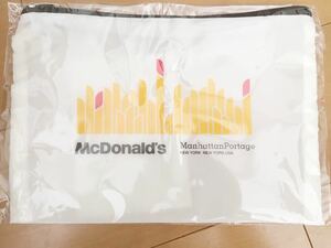 新品未使用未開封　マック　マクドナルド　2022 福袋　ファスナーポーチ　マンハッタンポーテージ