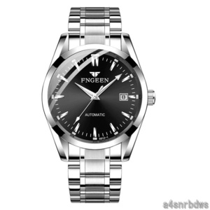 売れてます！FNGEEN 高級メンズウォッチ ビジネス腕時計 防水 機械式腕時計 ステンレス シーマスターアクアテラ オマージュ時計 Y00025SBK