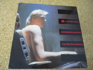 ◎The Michael Schenker Group★Cry For The Nations/ＵＫ　12インチ Single盤☆
