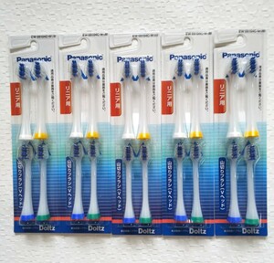 パナソニック ドルツ 替えブラシ EW09104C-W 山切ブラシ Vヘッド 5セット