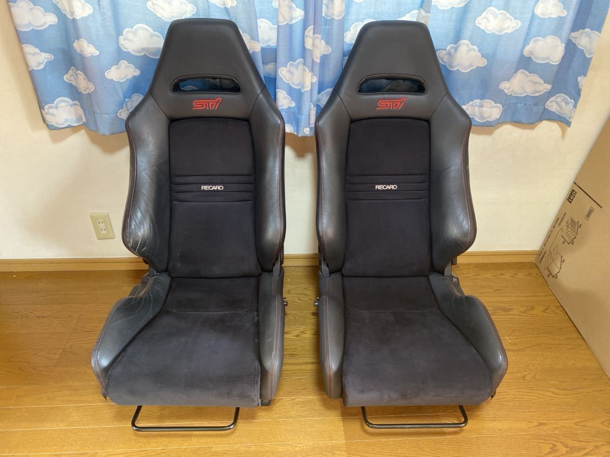 本物保証】 Kazubo様専用です。 スバル純正オプション レカロシート 【史上最も激安】 純正RECAROシート(運転席側) デスクチェア