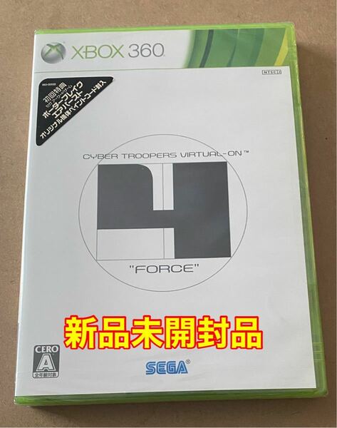 新品未開封　Xbox360 電脳戦機バーチャロンフォース