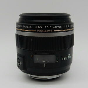 1円【ジャンク】Canon キャノン/　マクロレンズ/EF-S MACRO 60mm F2.8 USM/02