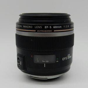 1円【ジャンク】Canon キャノン/ マクロレンズ/EF-S MACRO 60mm F2.8 USM/02