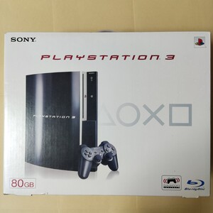 PlayStation 3 本体のみ PS3 80GB CECHL00 クリアブラック プレステ3 プレイステーション3
