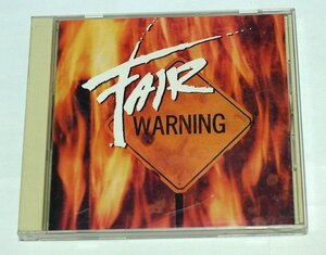 国内盤 フェア・ウォーニング FAIR WARNING アルバム CD