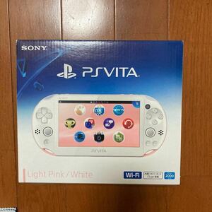 【極美品】【FW3.60】 ライトピンク PS Vita 本体 Wi-Fiモデル PCH-2000 ZA19 ライト・ピンク ホワイト light pink white