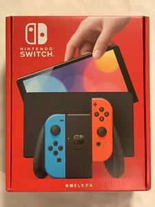 Nintendo Switch スイッチ 有機ELモデル Joy-Con(L) ネオンブルー/(R) ネオンレッド【未使用・未開封品】