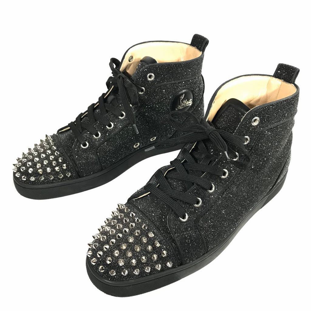 ヤフオク! -「☆ Louboutin ルブタン Louis スパイクスタッズ ...