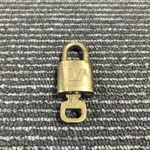 【ルイヴィトン】本物 LOUIS VUITTON パドロック 南京錠 LVロゴモチーフ 鍵付き No.301 カデナ 送料370円 12