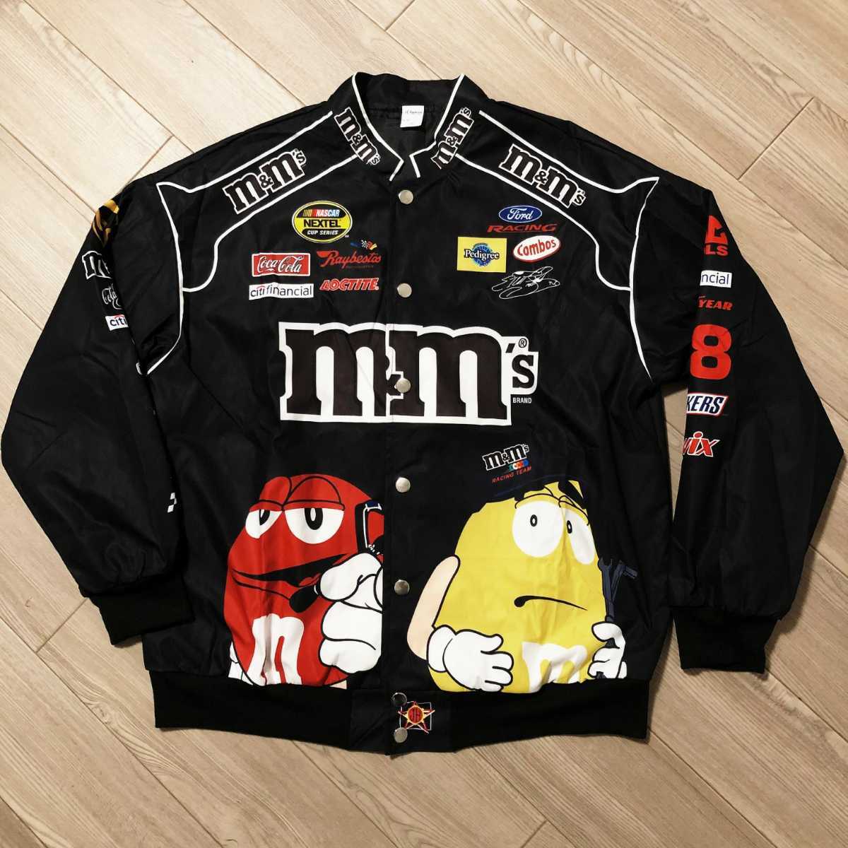 ダイゾー ナチュラル 入手困難90s ESSEX シボレーレーシング フル刺繍