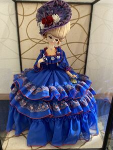 リボン　SUKIYO DOLL　スキヨドール　スキヨ人形　ドール　女の子　ガラスケース