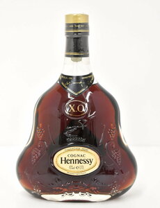 ヘネシー Hennessy コニャック ブランデー X.O クリアボトル 金キャップ 700ml 40％ フランス 未開栓 → 2110LA014