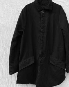 貴重 珍品 初期 ポールハーデン PAUL HARNDEN SHOEMAKERS マックコート Mac Coat イギリス製 Made in England 黒 裏地 ALLBLACK