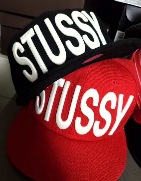 ■ブラックのみ◆ 正規品 ■stussy ◆ビックロゴ キャップ ステューシー cap キムタク着用モデル
