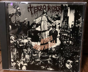 Terrorizer World Downfall デスメタルグラインドコアmorbid angel repulsion carcass napalm death