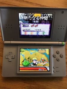 ニンテンドーDS Lite ジャンク ソフト 付 しんちゃん NARUTO