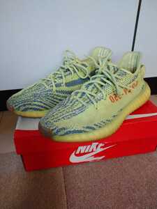 adidas(アディダス)×KANYE WEST（カニエ・ウェスト） YEEZY BOOST 350 V2 SEMI FROZEN YELLOW B37572 表示サイズ:28.5cm