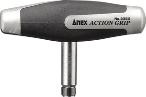 兼古製作所 Anex アネックス スーパー アクション グリップ ハンドル のみ NO.3350-H ストレート T型 に確実なクイック感で 切り替え 可能