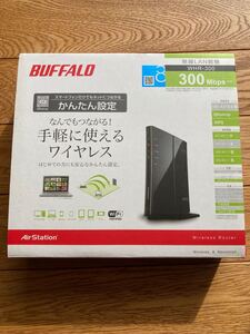 未使用品 BUFFALO WHR-300 無線ルーター