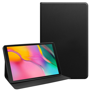 【送料無料】J:COM Galaxy Tab A 10.1inch 専用 保護カバー 手帳型 TPUスマートケース 二つ折タイプ ブラック