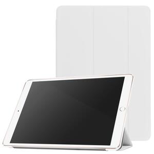 【送料無料】iPad mini4/mini5 用 三つ折スマートカバー 高品質PUレザーケース　ホワイト