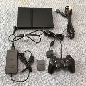 プレステ2 PS2 薄型本体 一式セット 動作確認済み