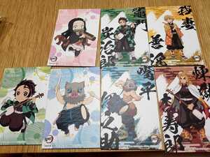 鬼滅の刃 ミニアートパネル 7種 竈門炭治郎 禰豆子 我妻善逸 嘴平伊之助 煉獄杏寿郎 セガ キャンペーン