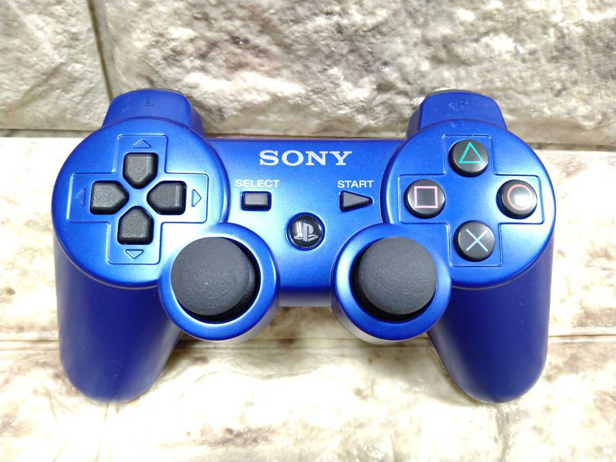 2023年最新】Yahoo!オークション -ps3 コントローラー ブルーの中古品