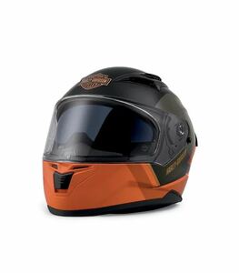 Harley-Davidson Killian M05 Full-Face Helmet Black & Orange 98114-20EX