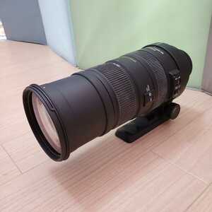 ●SIGMA DG Nikon ニコン 150-500mm 1:5-6.3 APO HSM 超望遠ズームレンズ ニコン用 OPTICAL STABILIZER レンズ傷なし ケースあり