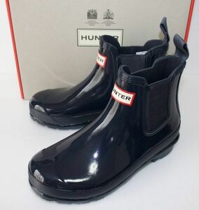 定価15000 新品 本物 HUNTER 靴 W ORG CHELSEA RGL チェルシー レイン ブーツ WFS1043RGL ハンター JP22 UK3 US5 EU36 2125