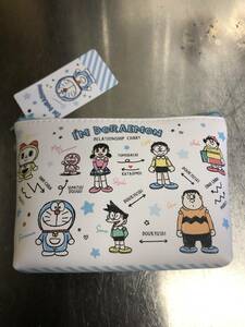  tag attaching I m Doraemon Doraemon boat shape pouch 