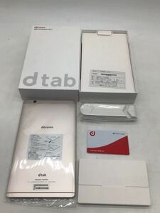 【新品未使用】dtab Compact d-01J ゴールド/NTTドコモ /本体・付属品