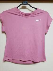 NIKE ナイキ Tシャツ ピンク RUNNING DRY-FIT 半袖Tシャツ 