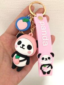 新品 かわいいパンダ キーホルダー