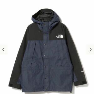 新品 ノースフェイス デニム マウンテンライト ジャケット SIZE S THE NORTH FACE GORE-TEX