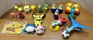 【ポケモン大量セット】ポケモンフィギュア・ポケモンぬいぐるみ・マクドナルドハッピーセットおもちゃ・ピカチュウ他ポケットモンスター