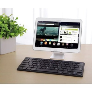 ※ ワイヤレスキーボード ブラック Bluetooth 薄型 軽量 無線 各種スマホ/タブレットPC/パソコン対応