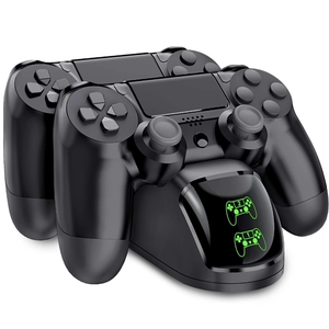 ※ PS4 コントローラー 充電器 充電スタンド 2台同時充電 DUALSHOCK ゲーミング プロ用 ゲームパット 搭載 HD振動