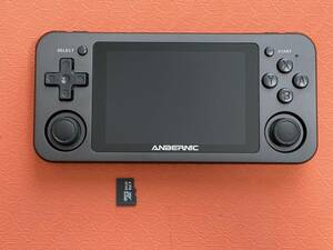  【新品同様】 AMBERNIC RG351M ブラック ＋　microSDカード64G　中華携帯ゲーム機 
