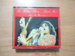 ★THE ROLLING STONES ローリング・ストーンズ ★FRENCH MADE 1976 LIVE AT PARIS★2CD★シリアルナンバー入★中古品★中古CD店購入品