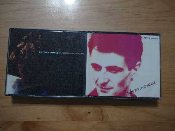 ★Peter Hammill ピーター・ハミル★TIME FOR A CHANGE Holland 1985★ROOMTEMPERATURELIVE★4CD★中古品★中古CD店購入品