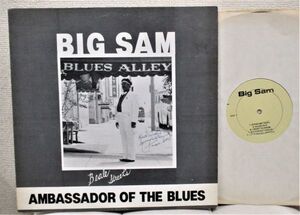 Blues LP ● Big Sam / Beale Street Ambassador Of The Blues [ 自主制作盤と思われます ] '79